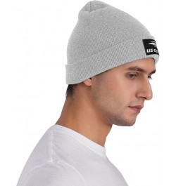 Us Open Tennis Stretch Knit Hat for Men Women Winter Warm Cap Gray $6.94 Skullies & Beanies