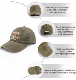 Schools Out for Summer Hat Travel Hat Pigment Black Golf Hat Gifts for Grandpa Golf Hats Pigment Khaki $10.07 Sun Hats