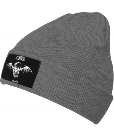 Avenged Band Sevenfold Beanie Hat Unisex Knit Soft Cuffed Hat Slouchy Fashionable Knitted Hat Deep Heather $11.64 Skullies & ...