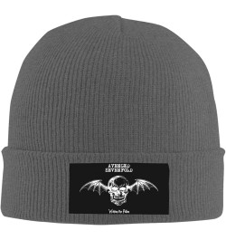 Avenged Band Sevenfold Beanie Hat Unisex Knit Soft Cuffed Hat Slouchy Fashionable Knitted Hat Deep Heather $11.64 Skullies & ...