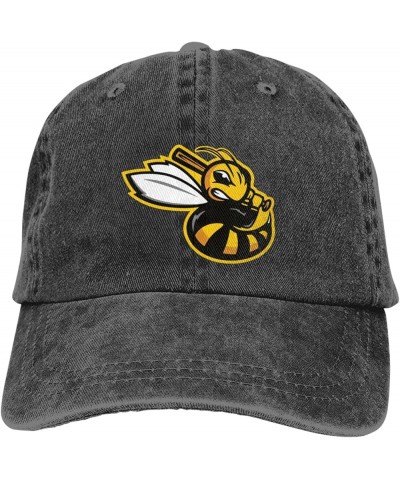 Salt Lake Bees Cowboy Hats，Unisex Adjustable for Hat Baseball Cap Casquette Black $12.24 Cowboy Hats