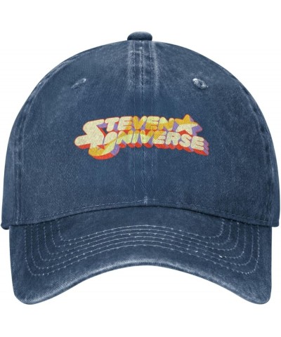 Steven Anime Universe Womens Mens Baseball Cap Vintage Cotton Washed Caps Adjustable Dad Hat Black Navy Blue $11.90 Baseball ...