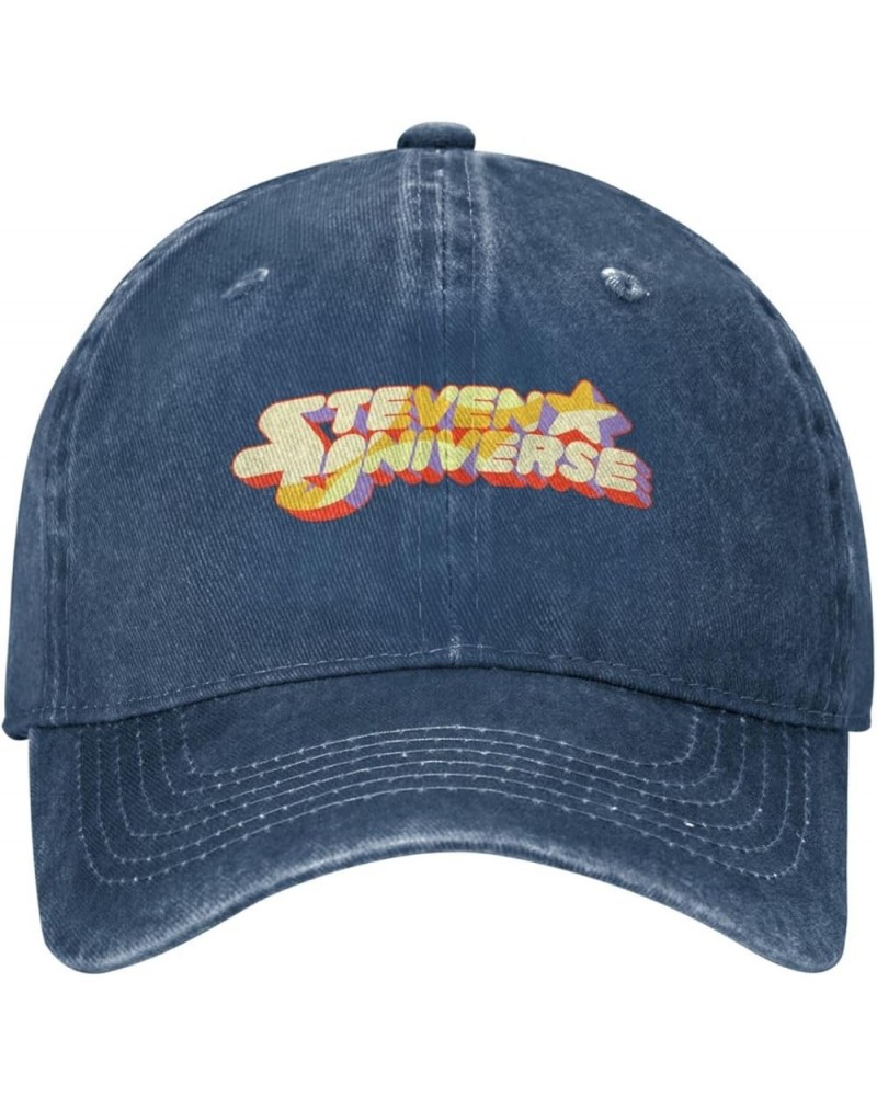 Steven Anime Universe Womens Mens Baseball Cap Vintage Cotton Washed Caps Adjustable Dad Hat Black Navy Blue $11.90 Baseball ...