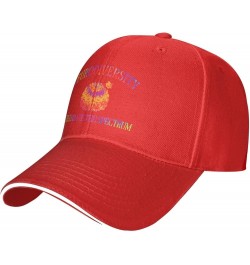 Unisex Baseball Hats Neurodiversity Brain Autism Awareness Low Profile Dad Hat Adjustable Casquette Cap Red $9.71 Baseball Caps