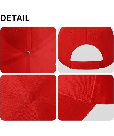 Unisex Baseball Hats Neurodiversity Brain Autism Awareness Low Profile Dad Hat Adjustable Casquette Cap Red $9.71 Baseball Caps