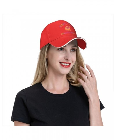 Unisex Baseball Hats Neurodiversity Brain Autism Awareness Low Profile Dad Hat Adjustable Casquette Cap Red $9.71 Baseball Caps