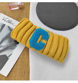 Cool Running Female Male Sports Women Hairband Letter Hair (Color : Gray, Size : One Size) One Size Yellow $12.03 Headbands