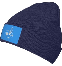 Tufts University Classic Warm Winter Knit Cap Fleece Lined Beanie Hat Navy Blue $10.07 Skullies & Beanies