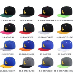 Duck Hip-Hop Snapback Hat Embroidered Baseball Cap Rubberduck Toy 06. Green $11.74 Baseball Caps