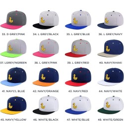 Duck Hip-Hop Snapback Hat Embroidered Baseball Cap Rubberduck Toy 06. Green $11.74 Baseball Caps