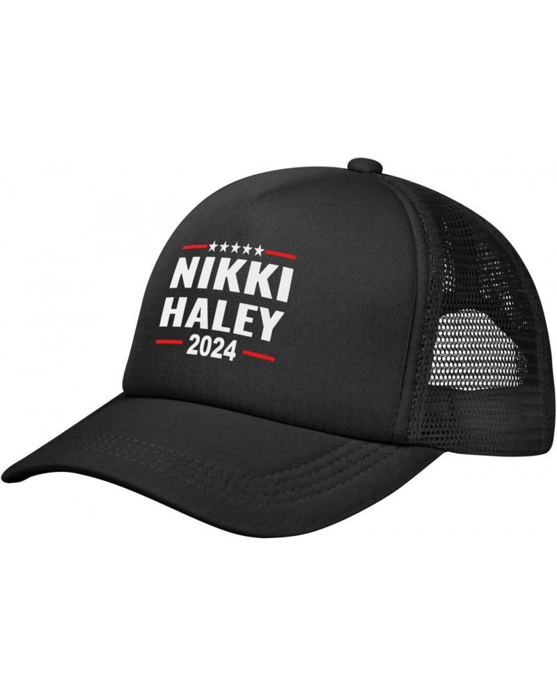 Nikki Haley for-President 2024 USA Republican Collection Baseball Cap Adjustable Casual Mesh Hats Duck Tongue Hat for Men Wom...