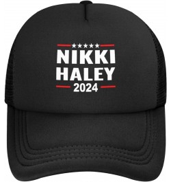 Nikki Haley for-President 2024 USA Republican Collection Baseball Cap Adjustable Casual Mesh Hats Duck Tongue Hat for Men Wom...