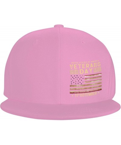 Unisex Baseball Hat American Flag Veteran Vintage Dad Hat Adjustable Casquette Cap,Black Pink $9.71 Baseball Caps