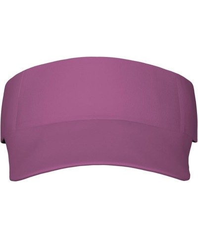 Solid Color Light Purple Adult Sunscreen Visor Cap - Ideal for Outdoor Sports Golf Sun Cap, Baseball Sun Cap & Tennis Sun Cap...