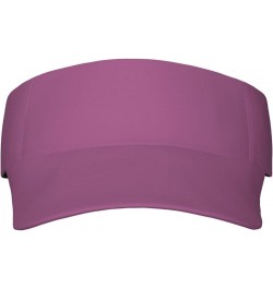 Solid Color Light Purple Adult Sunscreen Visor Cap - Ideal for Outdoor Sports Golf Sun Cap, Baseball Sun Cap & Tennis Sun Cap...