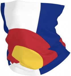 Colorado Flag Neck Gaiter Face Mask Reusable, Cloth Face Masks Bandana Balaclava Cover Scarf Shield Multicolor $7.74 Balaclavas