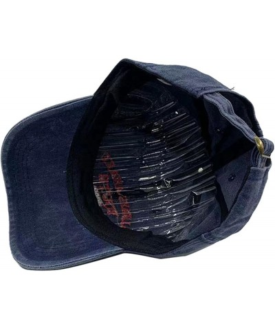 Men and Women Denim Baseball Cap Outdoor Fashion Style Breathable Sunscreen Sunshade Cap Hat U Give Black $10.11 Baseball Caps