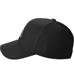 May The Forest Be with Peaked Hat Adjustable Solid Color Curved Peaked Cap Unisex Black Black $16.73 Newsboy Caps