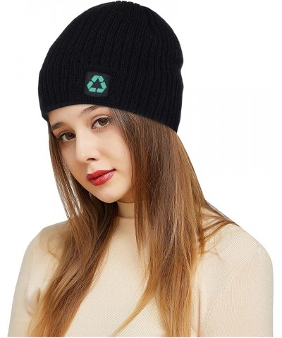 Multicolor Cap Plush Outdoor Crochet Knit Women Ball Hats Casual Baseball Caps Cap Pack Black-a $13.57 Skullies & Beanies