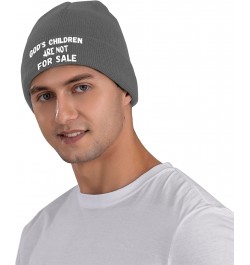 God's Children are Not for Sale3 Fashionable Knitted Hats Cozy Elegance for Men Women3 Deep Heather $13.91 Skullies & Beanies