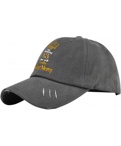 93 Years with Gods Grace Mercy Sun Hat Cute Hat Dark Grey Hats for Women Gifts for Her Cool Caps $9.45 Sun Hats