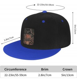 Baseball Caps Adjustable Cap Unisex Aldult Trucker Hat Funny Hip Hop Hats for Sports Fishing Classic Snapback Hats Blue $11.7...