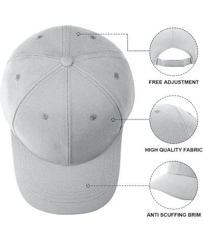 Custom Baseball Cap for Men Women Add Your Text Logo Photo Personalized Gifts Grey $9.68 Baseball Caps