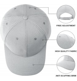 Custom Baseball Cap for Men Women Add Your Text Logo Photo Personalized Gifts Grey $9.68 Baseball Caps