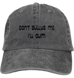 Don't Bullys Me I'll Cum Hat Trucker Hat for Men Women Dad Baseball Cap Deep Heather $12.70 Baseball Caps