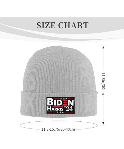 Beanie,Biden Harris 2024 Retro Vintage Beanie Hat Women Winter Hat Men Knit Slouchy Hat Skull Cap Knitted Hat Black Gray $10....