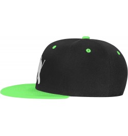 Adjustable Snapback Hat for Men Women, Hockey Unisex Hip Hop Baseball Cap Trucker Dad Hats Green $11.11 Baseball Caps