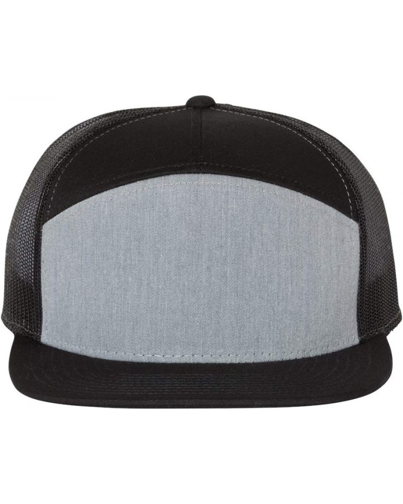 mens Heather Grey/ Black $9.24 Baseball Caps