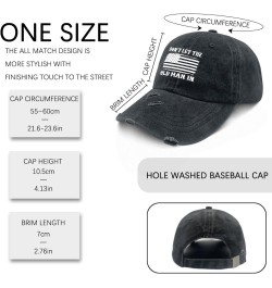 Don't IET The OID Man in Hat for Mens Washed Distressed Baseball Caps Funny Washed Ball Cap Cotton $10.63 Baseball Caps