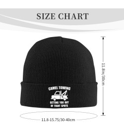 Camel Towing When It's Wedged in Tight We'll Pull It Out Fashionable Knitted Hats Cozy Elegance for Men Women0 $13.67 Skullie...