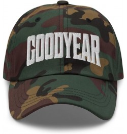 Goodyear Arizona AZ Embroidered Dad Hat Green Camo $16.78 Baseball Caps