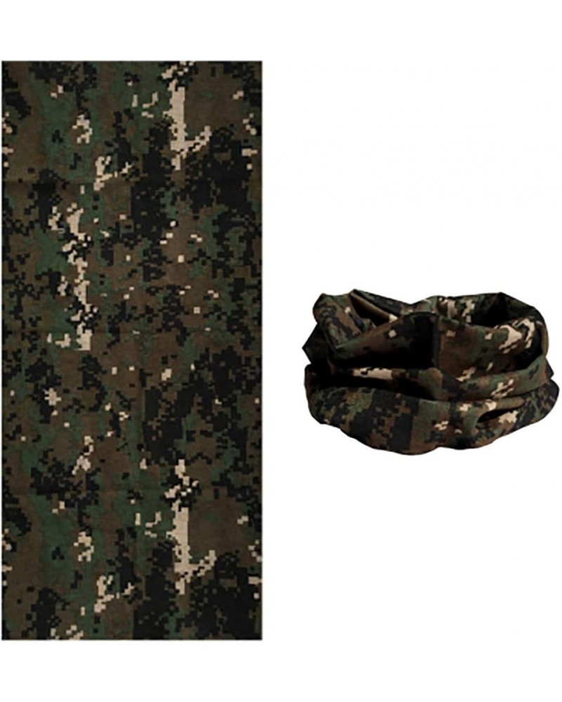 Camo Bandana, Sport Men Women Dust Head Sweatband Head Wrap Mask Neck Warmer Face Mask Magic Scarf 369 $8.28 Balaclavas