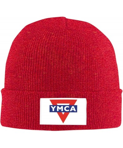 YMCA Stretch Beanie Knit Hat for Men Women Winter Fall Spring Warm Cap Red $14.15 Skullies & Beanies