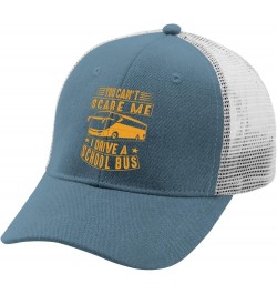 You Can't Scare mes i Drive a School Bus Hats Trucker hat Women AllBlack Golf hat Gifts for Daughter Hiking Hat Skyblue $9.44...