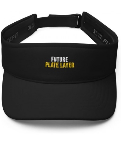 Future Plate Layer Hat (Embroidered Visor) Plate Layer Apparel Black $21.59 Visors