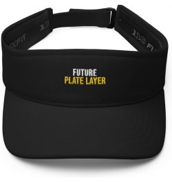 Future Plate Layer Hat (Embroidered Visor) Plate Layer Apparel Black $21.59 Visors