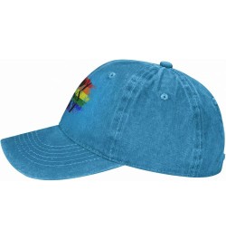 Nobody Knows I'm Gay Hat LGBT LGBTQ Gay Proud Hat Men Women Baseball Cap Adjustable Trucker Hat Cowboy Hat Blue $10.10 Cowboy...