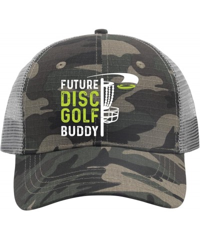 Golf Dad Hats futuree disc gollf Buddy Baseball Cap for Men Graphic Denim Dad Hats Adjustable Allblack $10.07 Bomber Hats