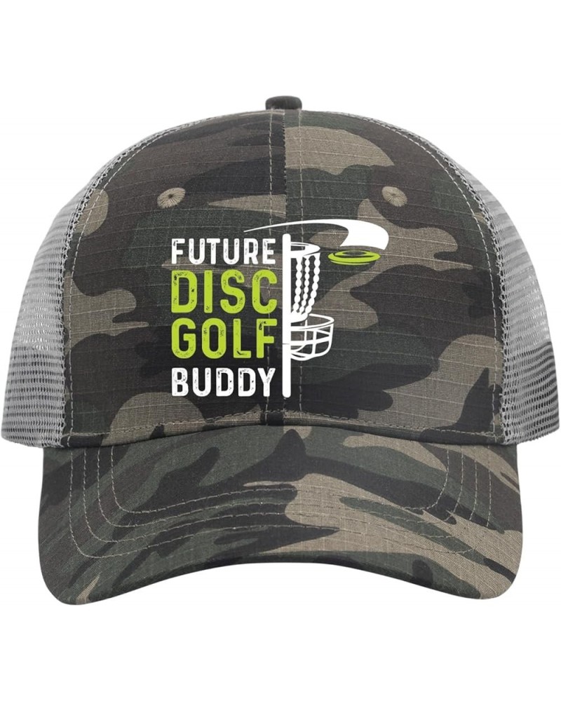 Golf Dad Hats futuree disc gollf Buddy Baseball Cap for Men Graphic Denim Dad Hats Adjustable Allblack $10.07 Bomber Hats