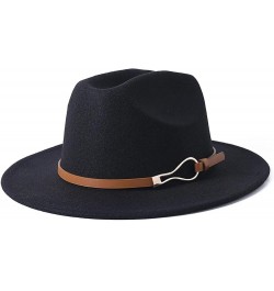 Men and Women Winter Jazz Hat Linen Belt Accessories Hip Hop Hat Fedora Hat 5 $18.81 Fedoras