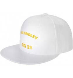 USS Gridley CG 21 DLG 21 Flag-Trucker Hats Denim Hats Cowboy Knit hat Baseball Caps Fisherman's hat White $16.78 Baseball Caps