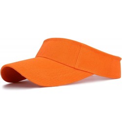 Women Sun Visor Sun Hat Women Anti-Ultraviolet Elastic Hollow Top Hat Outdoor Quick-Drying Sun Hat Summer Beach Hat Orange-01...