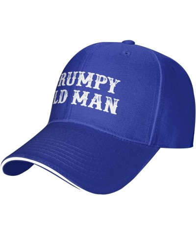 Grumpy Hat for Men Black Women Funny Dad Baseball Caps for Girls Gag Gift Blue 3 $14.36 Baseball Caps