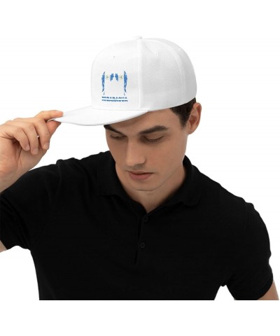 Snapback Baseball Cap Wings Nicaragua Flag Classic Dad Trucker Flat Bill Brim Hat White $10.49 Baseball Caps