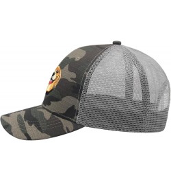 Baseball Hat Pixel Dog Cute Animal Trucker Hats for Women Cool Mesh Snapbacks for Gifts Camo $12.84 Baseball Caps