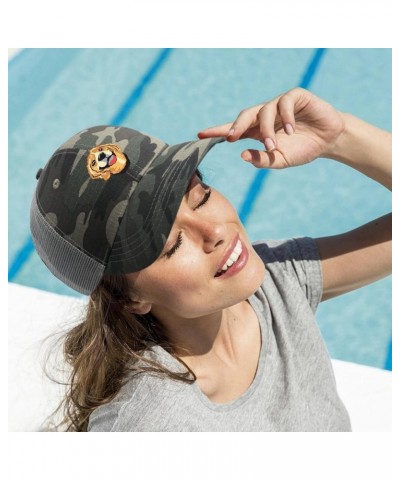 Baseball Hat Pixel Dog Cute Animal Trucker Hats for Women Cool Mesh Snapbacks for Gifts Camo $12.84 Baseball Caps